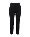Pinko Tailored Trousers With Pockets And Loops In Black