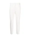 Pinko White Skinny Trouser In White