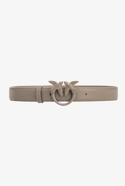 PINKO BELT WITH COLORED BUCKLE 3CM
