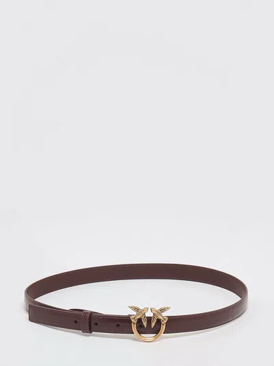 Pinko Belt Woman In Burgundy