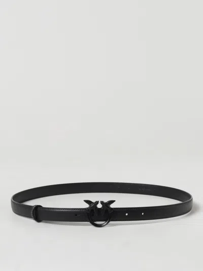 Pinko Women's Love Berry Belt In Limo Black