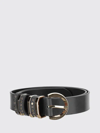 PINKO PINKO LEATHER BELT WITH MINI STUDS