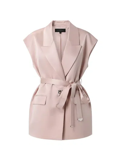 Pinko Jackets Rosa Mogano In Pink