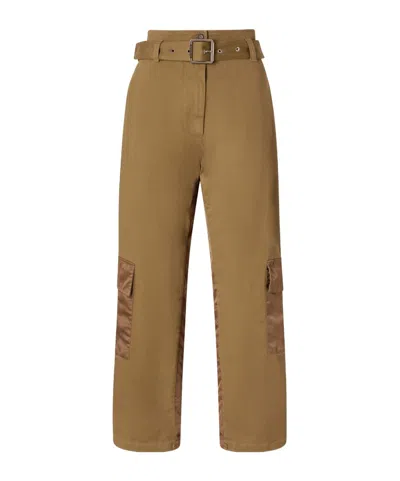 PINKO PINKO BELT DETAILED CARGO PANTS