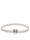 Pinko Fine Ceinture Love Birds En Cuir 2cm