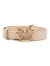 Shop Pinko Belts In Beige