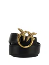 Pinko Love Berry Belt In Black