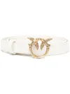 Pinko Love Berry Belt In White