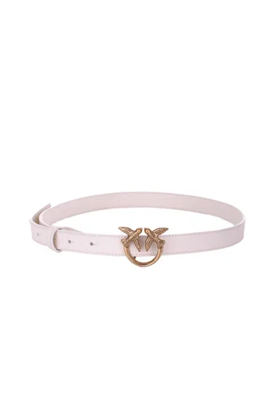 Pinko Belts White In Bianco Bianco