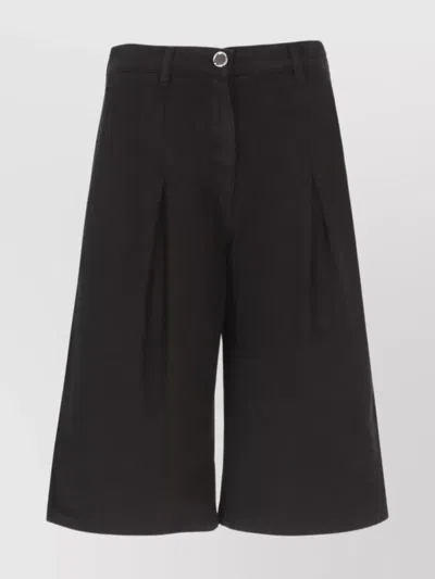 PINKO BERMUDA SHORTS PLEATED FRONT