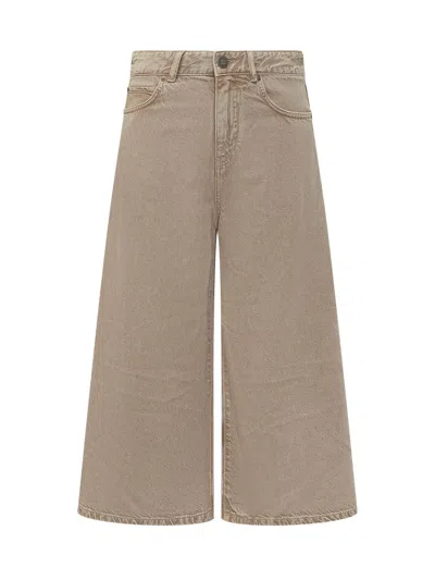 Pinko Bermuda Shorts With Pocket In Brown