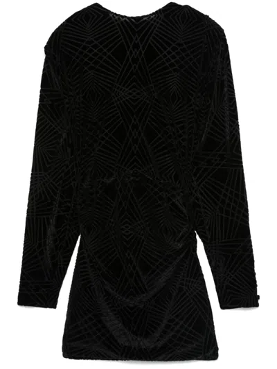 Pinko Bernieri Mini Dress In Black