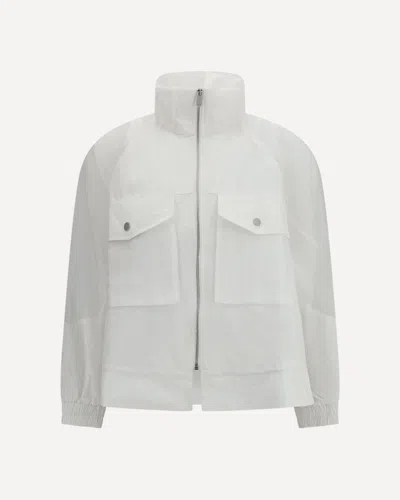 PINKO BETH JACKET WITH TRANSPARENT INSERTS