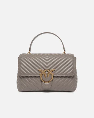 Pinko Big Lady Love Bag Puff Chevron