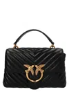 Pinko Foldover Quilted Shoulder Bag With Chain Strap
