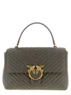 Pinko Love Lady Handbag In Gray