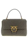 Pinko Love Lady Handbag In Gray