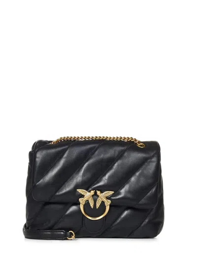 Pinko Big Love Bag Puff Shoulder Bag In Black