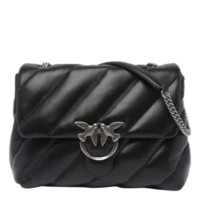 Pinko Love Big Puff Crossbody Bag In Black
