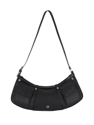 Pinko Pocket Body Bag Big Vitello Fi In Black