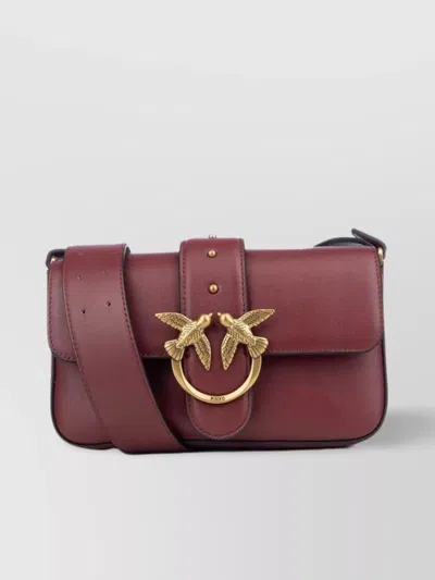Pinko Bird Embellished Crossbody Bag