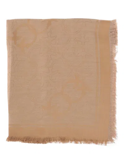 PINKO PINKO BIRDS PRINT SCARF