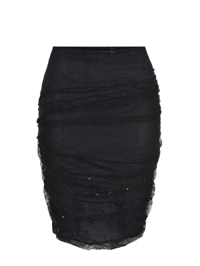 Pinko "birilli" Skirt In Black