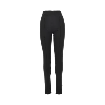 Pinko Bistretch Fabric Skinny Pants In Black