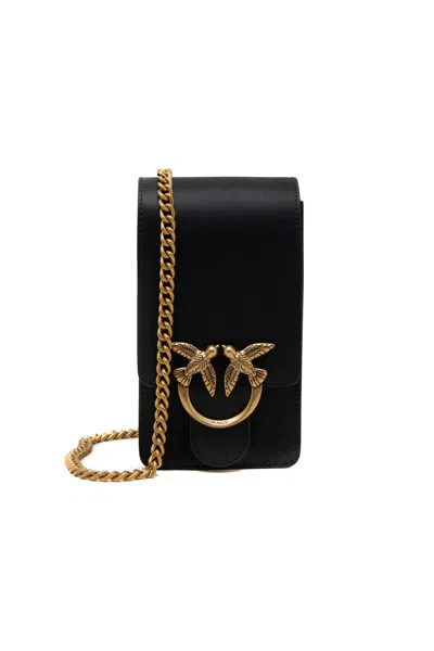 Pinko Shoulder Bags Black