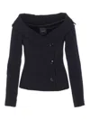 Pinko Black Antonina Jacket In Black