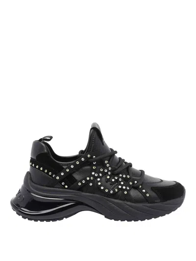 PINKO BLACK ARIEL SNEAKERS