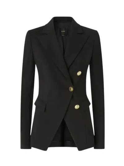 PINKO BLACK ASYMMETRIC BLAZER