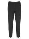 Pinko Side-pockets Straight Trousers In Black