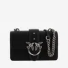 Pinko Love One Mini Crossbody Bag In Black