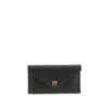 Pinko Black Calf Leather Bos Taurus Shoulder Bag In Black