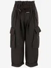 Pinko Black Multi Pocket Pant In Black
