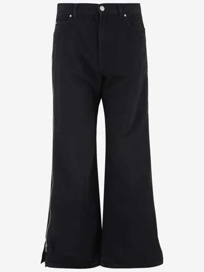 PINKO BLACK COTTON JEANS