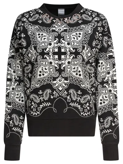 Pinko Black Cotton Sweatshirt