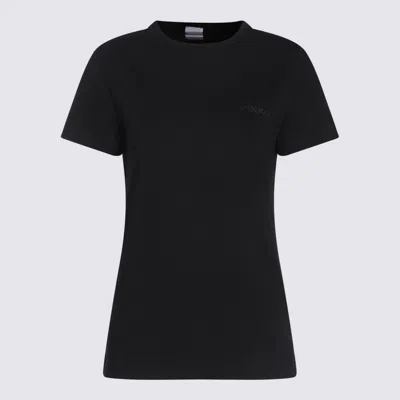 PINKO BLACK CREWNECK T-SHIRT