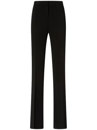 PINKO BLACK ELEGANT FLARED TROUSERS