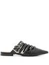 Pinko Comfortable And Stylish Flat S In Black