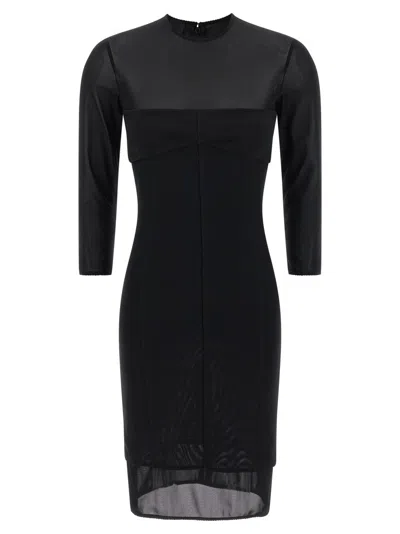 PINKO BLACK GIOSTRA DRESS