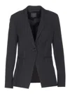 Pinko Black Granaglie Blazer In Black