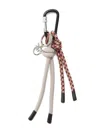 Pinko Corda Cord Keychain In White