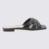 Pinko Flat Shoes Blacks And Greys In Black