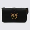 Pinko Love Bag One Medium Handbag In Leather In Black