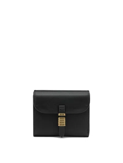Pinko Black Leather Polyester Wallet