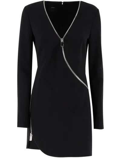 Pinko Black Limousine Short Dress