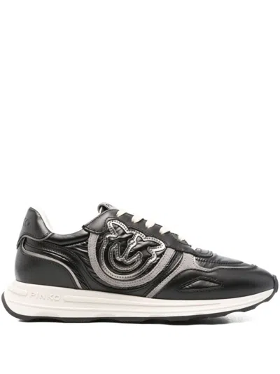 Pinko Black Logo Sneakers