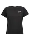 PINKO BLACK LOGO T-SHIRT